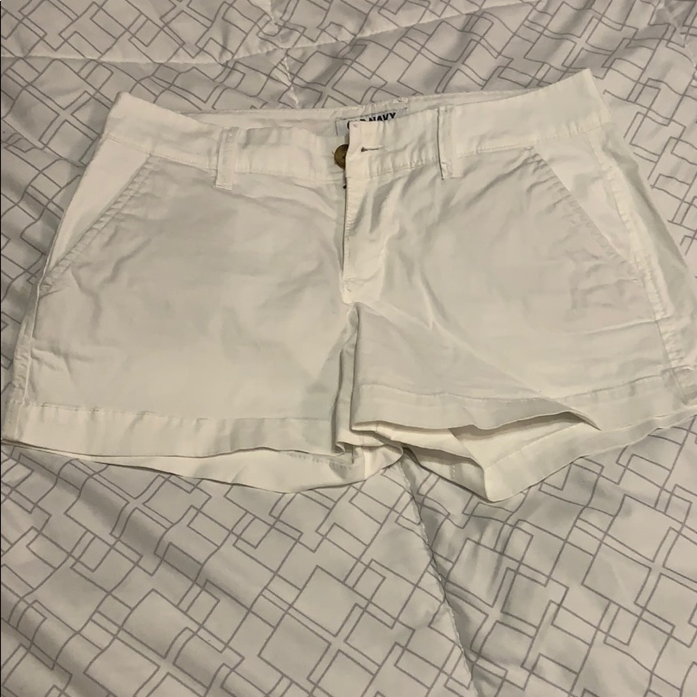 White shorts